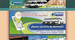 Desktop Screenshot of lomasexpress.com.ar